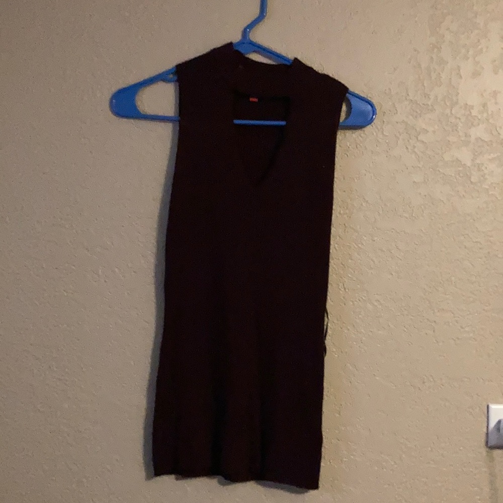 Plum size large blouse